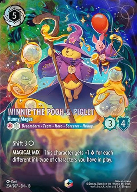 Winnie The Pooh & Piglet - Hunny Mages (234)
