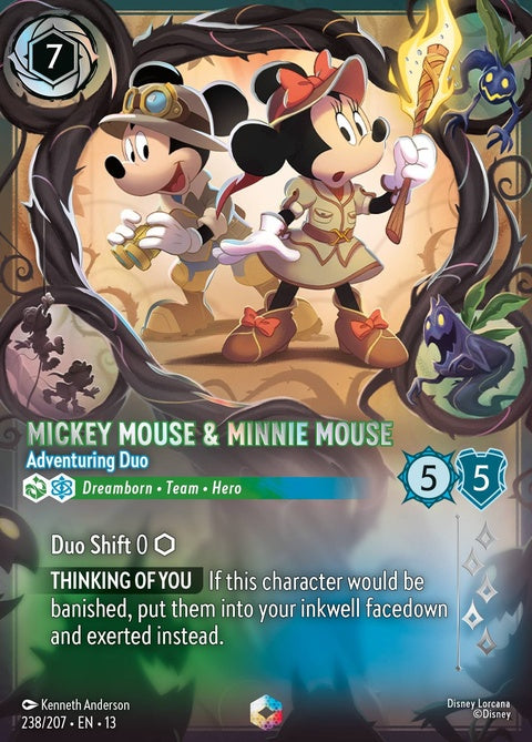 Mickey Mouse & Minnie Mouse - Adventuring Duo (238)