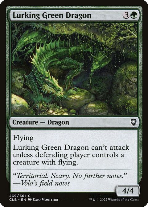 Lurking Green Dragon (239)