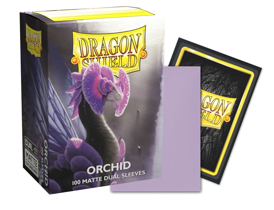 Dragon Shield Dual Matte Sleeves - Orchid (100 ct.)