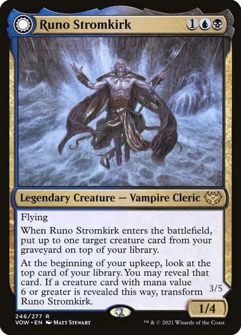Runo Stromkirk // Krothuss, Lord of the Deep (246)