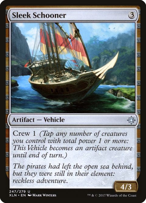 Sleek Schooner (247)