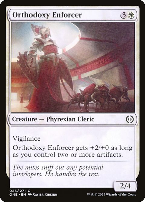 Orthodoxy Enforcer (25)