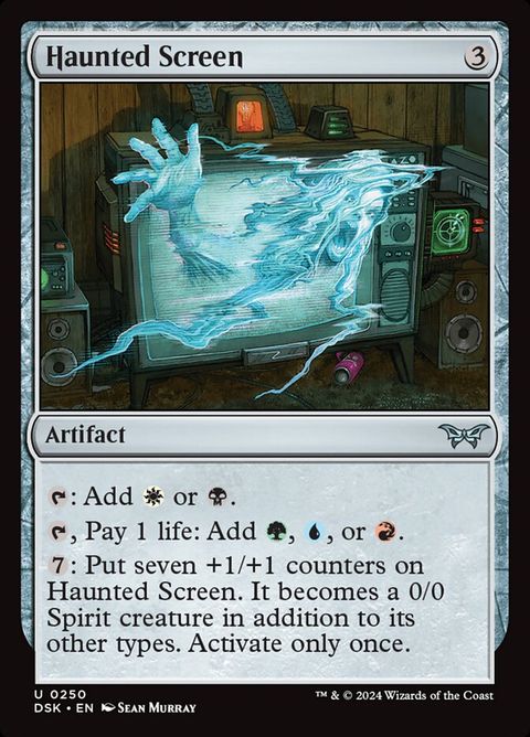 Haunted Screen (250)