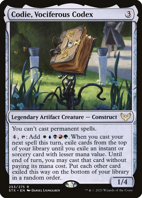 Codie, Vociferous Codex (253)