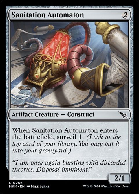 Sanitation Automaton (256)