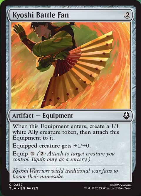 Kyoshi Battle Fan (257)