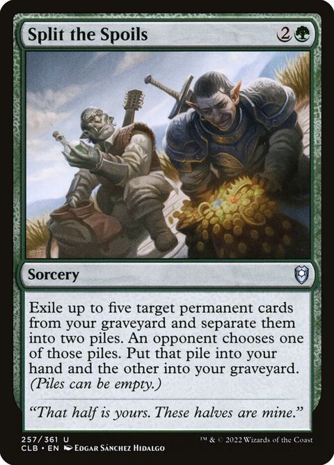 Split the Spoils (257)