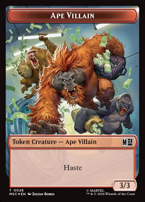 Ape Villain (26) - Surge-Foil