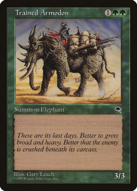 Trained Armodon (260)