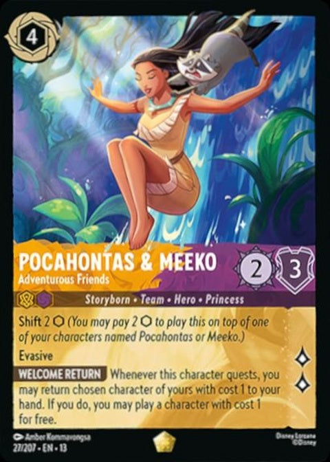 Pocahontas & Meeko - Adventurous Friends (27)