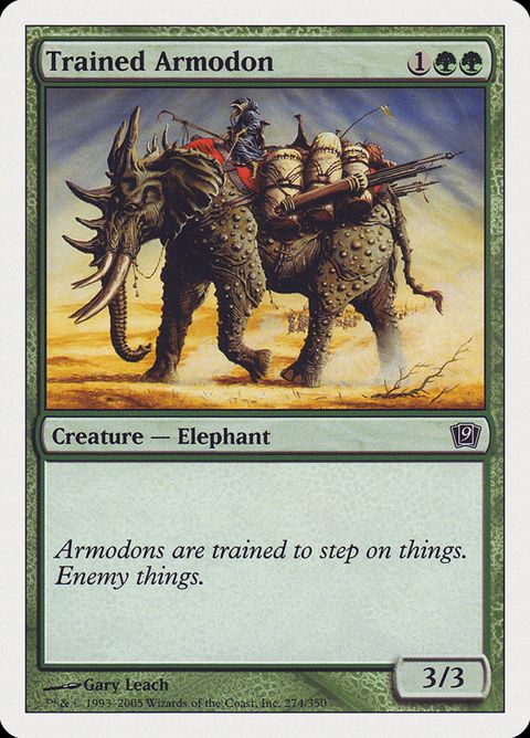 Trained Armodon (274)