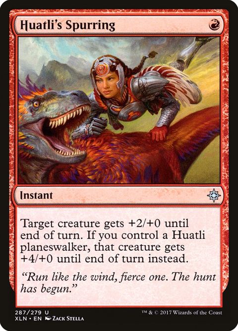 Huatli's Spurring (287)