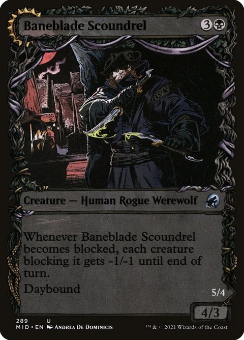 Baneblade Scoundrel // Baneclaw Marauder (289)