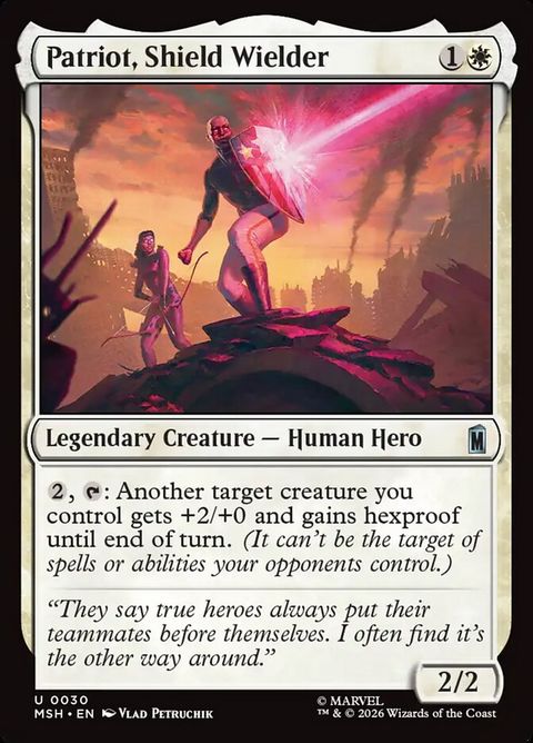 Patriot, Shield Wielder (30)