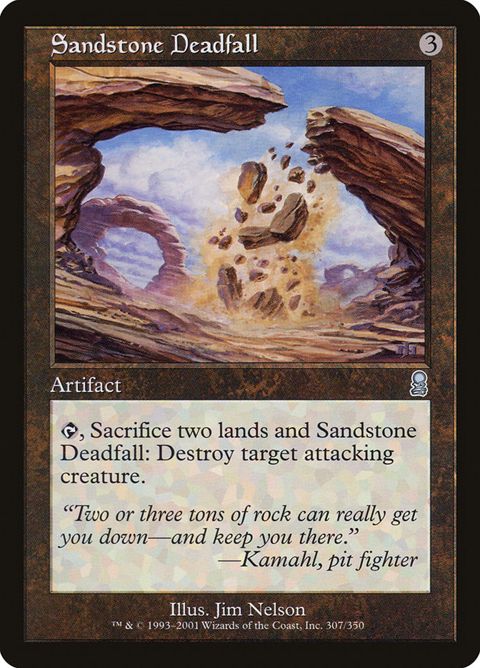 Sandstone Deadfall (307)
