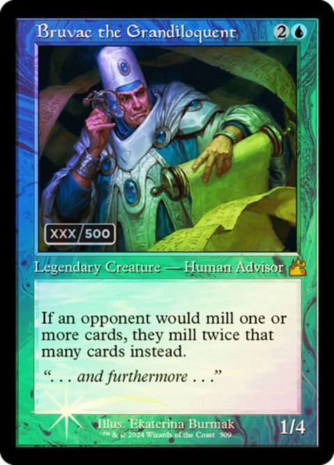 Bruvac the Grandiloquent (309z) - Serialized