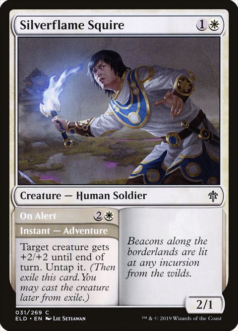 Silverflame Squire // On Alert (31)