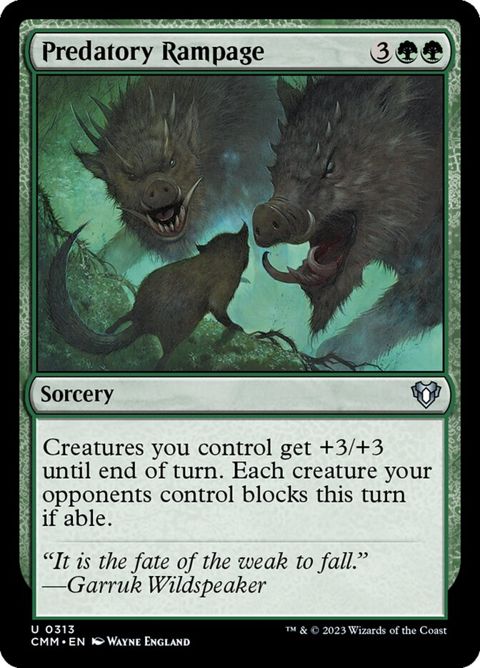 Predatory Rampage (313)