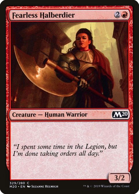 Fearless Halberdier (329)