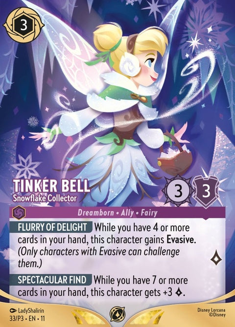 Tinker Bell - Snowflake Collector (33)