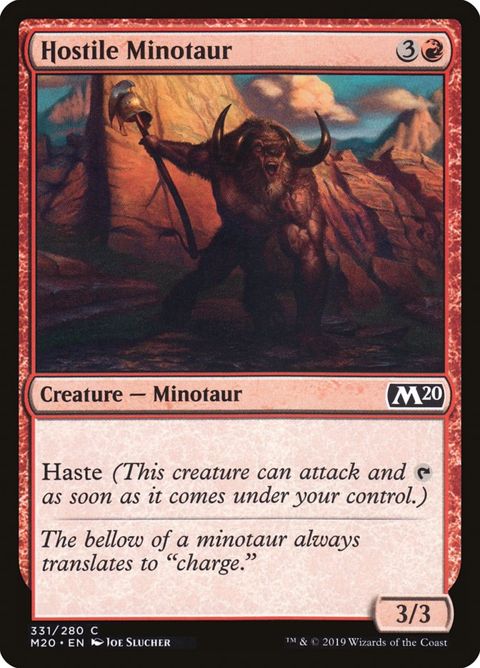 Hostile Minotaur (331)
