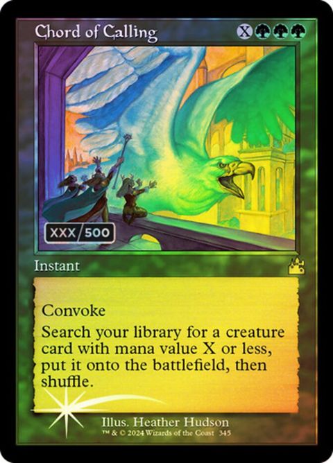 Chord of Calling (345z) - Serialized