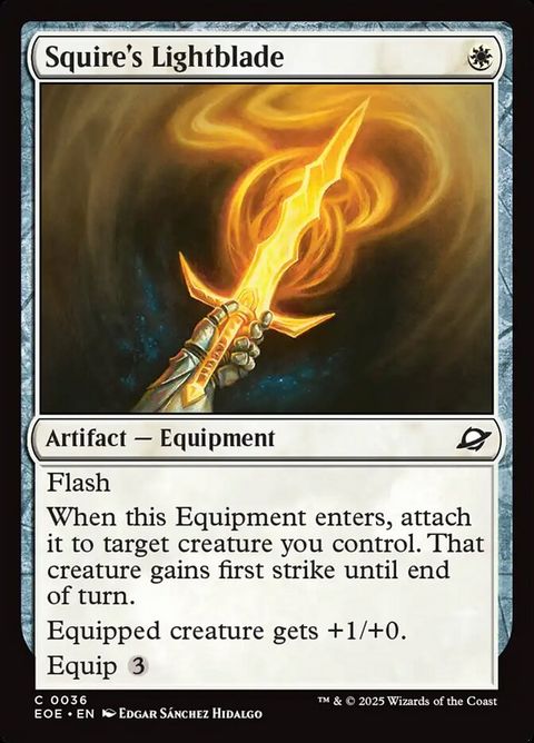 Squire's Lightblade (36)