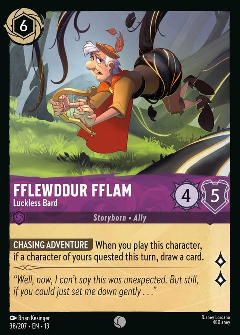 Fflewddur Fflam - Luckless Bard (38)
