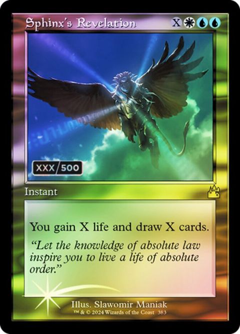 Sphinx's Revelation (383z) - Serialized