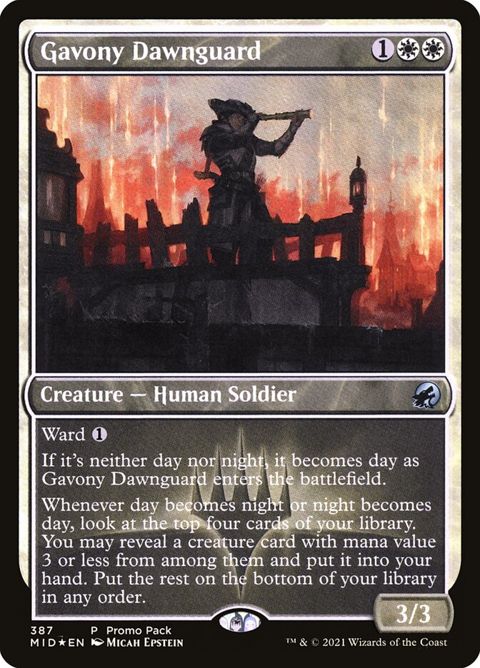 Gavony Dawnguard (387) - Pack Promo