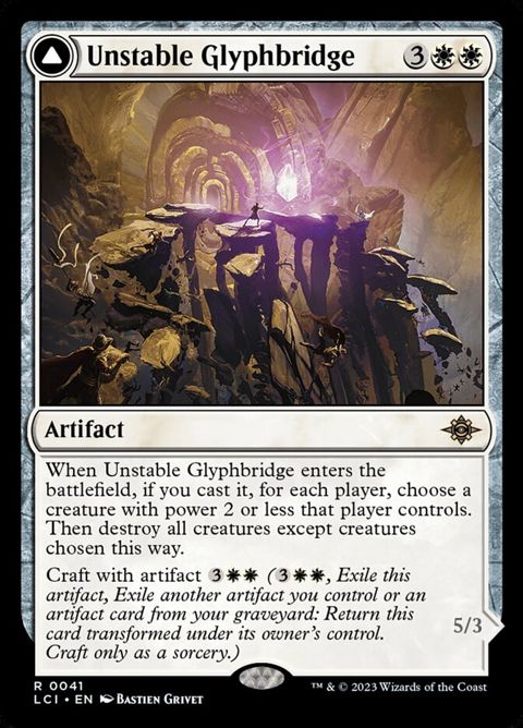 Unstable Glyphbridge // Sandswirl Wanderglyph (41)