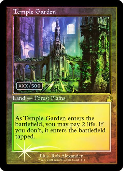Temple Garden (414z) - Serialized