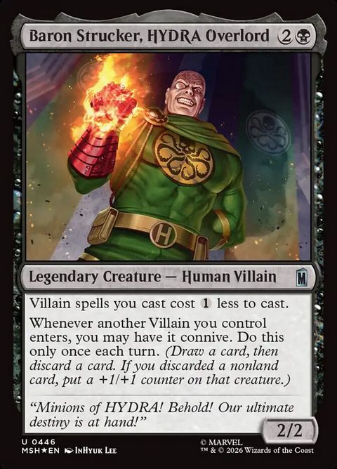 Baron Strucker, HYDRA Overlord (446) - Surge-Foil
