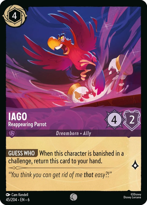 Iago - Reappearing Parrot (45)