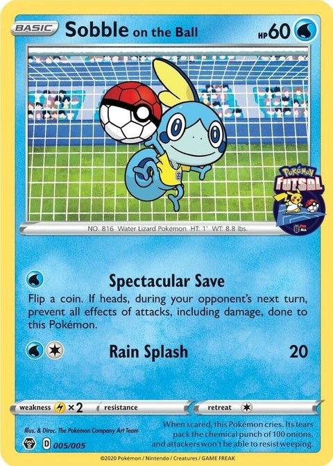 Sobble On The Ball - Pokemon Futsal (5)