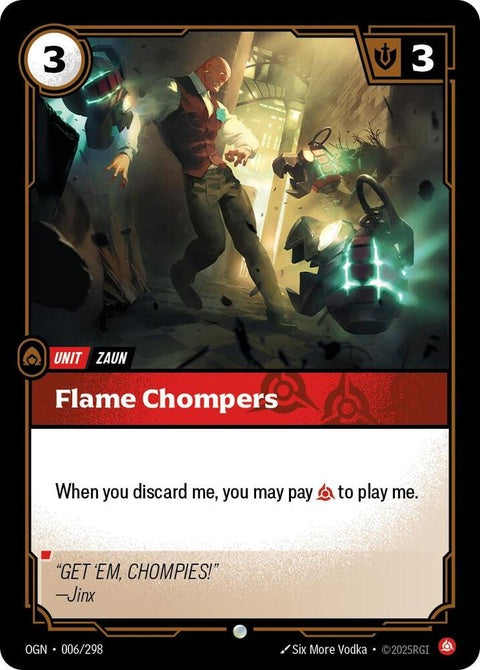Flame Chompers (6)