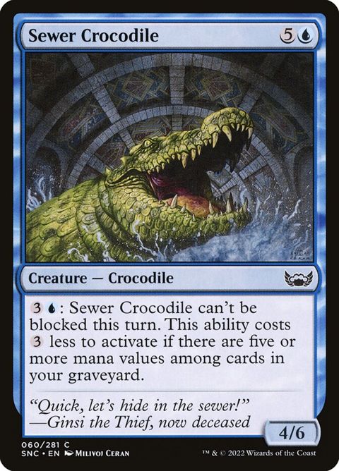 Sewer Crocodile (60)
