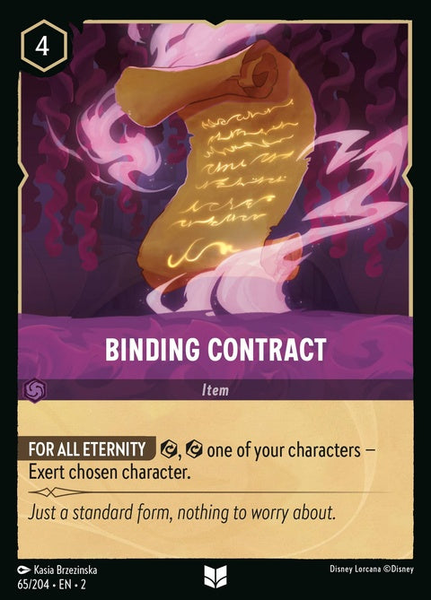 Binding Contract (65)