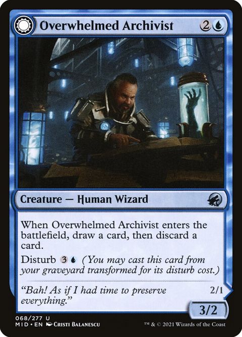 Overwhelmed Archivist // Archive Haunt (68)