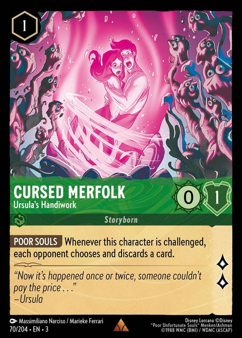 Cursed Merfolk - Ursula's Handiwork (70)