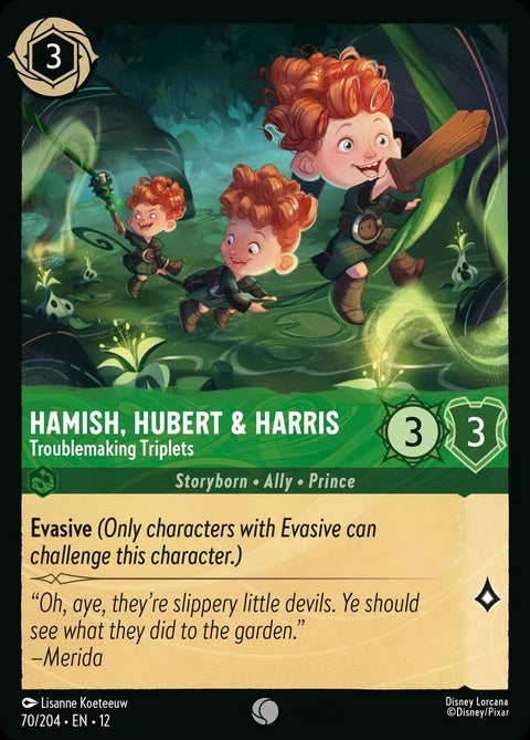 Hamish, Hubert & Harris - Troublemaking Triplets (70)