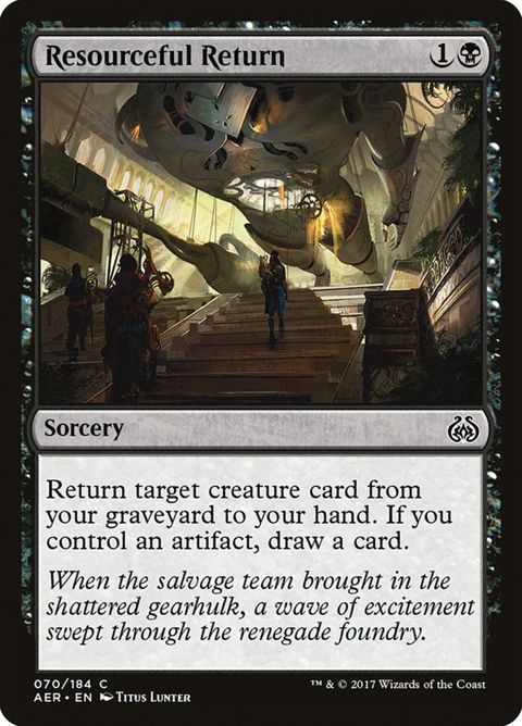 Resourceful Return (70)