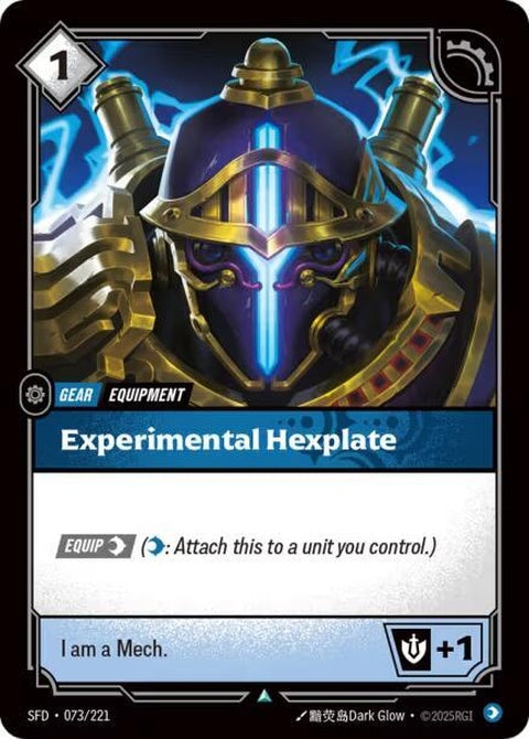 Experimental Hexplate (73)
