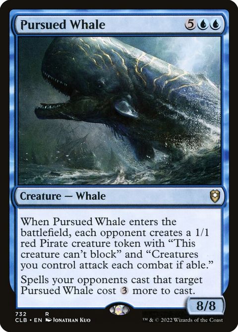 Pursued Whale (732)