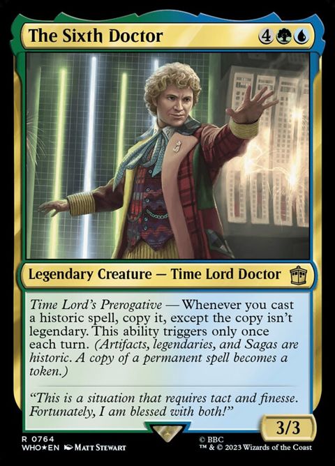 The Sixth Doctor (764) - Surge-Foil