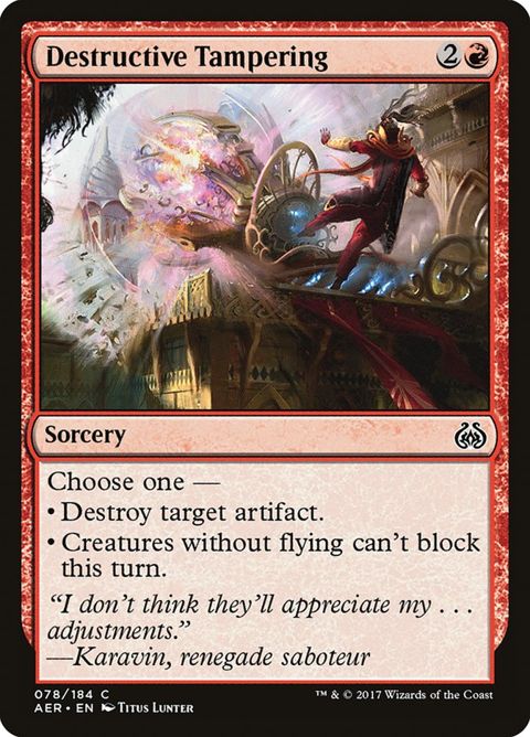 Destructive Tampering (78)