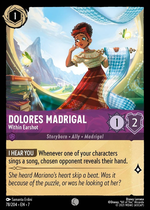 Dolores Madrigal - Within Earshot (78)