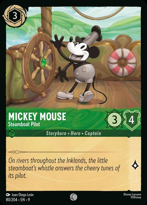 Mickey Mouse - Steamboat Pilot (80)