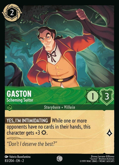 Gaston - Scheming Suitor (83)
